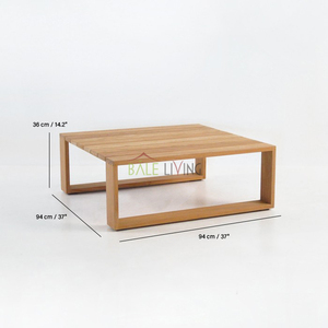 Nakula Modern Design Solid Teak Wood <b>Coffee</b> <b>Table</b> Furniture Best Seller for Restaurant, for outdoor or indoor - Product Image 3