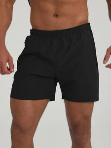 Vente en gros de shorts de sport d'été pour hommes, séchage rapide, polyester/coton, poches latérales, gymnastique, basket-ball, course à pied, fitness, US - Product Image 2