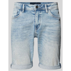 High Quality <b>Men</b> Acid Washed Breathable Denim <b>Wide</b> <b>Leg</b> Regular Fit Knee Length <b>Jeans</b> with cargo pockets Shorts <b>For</b> Sale - Product Image 1