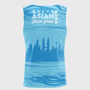 Camiseta de fútbol GAA de poliéster 100% de mejor rendimiento, ropa de fútbol gaélica personalizable de la mejor calidad con logotipo frontal de patrón sólido - Product Image 2