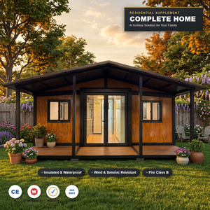 Casa Prefabricada Profesional Certificada por ASTM, Contenedor Modular Expandible de 20 pies/40 pies, Segura y Duradera para América del Norte, ADU - Product Image 1