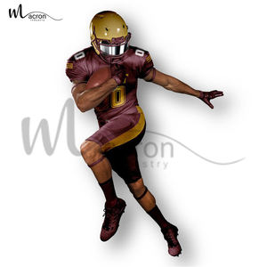 Uniforme da Football Americano per Adulti Completamente Personalizzabile con Logo Stampato, Alta Qualità, Vendita all'Ingrosso - Product Image 4