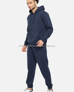 Service OEM Ensemble Jogging Homme en Coton et Polyester, Style Sportif d'Hiver, Fermeture Éclair, Jogging de Sport, Ensemble Jogging Homme - Product Image 6
