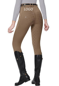Women's Custom Soft Full Seat Equestrian Tights Comfortable Breathable <b>Jodhpurs</b> Breeches for Horse Riding Jodhpur & Breeches - Product Image 5