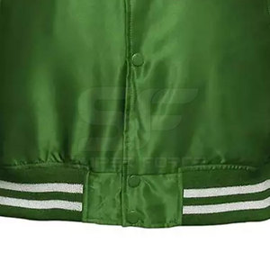 เสื้อแจ็คเก็ตขายส่ง เสื้อผ้าฤดูหนาว แจ็คเก็ตผ้าซาติน รับผลิตตามแบบ (OEM) พิมพ์โลโก้ตามสั่ง แจ็คเก็ตผ้าซาตินคุณภาพสูง - Product Image 4