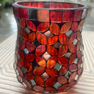 Portavelas de Cera de Abeja Más Vendido, Forma de Flor, Estilo Moderno, Altamente Perfumado, Frasco de Vela Hecho a Mano para Decoración Navideña del Hogar - Product Image 1