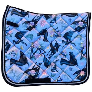 Almohadilla de sillín de doma de alta visibilidad 2025 para accesorio de sublimación ecuestre - Product Image 1