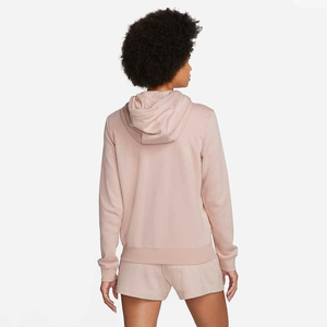 Zipper Thick Acid Wash Winter Heavyweight Hoodie Knit Plain <b>Fleece</b> Streetwear Long Sleeve Sport Wear Customizable Front Women - Product Image 2