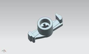 Maquinaria industrial, componente de fundición de inversión, palanca de bloqueo de acero inoxidable con granallado con embalaje de caja - Product Image 2