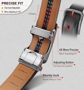 Cinturones de Cuero Genuino Personalizados de Alta Calidad con Hebilla de Trinquete, Cinturones Elegantes para Hombre, Nuevo Diseño, Precios al por Mayor, Logotipo Personalizado ASIAN - Product Image 4