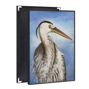UNIART personnalisé oiseau <span class=keywords><strong>de</strong></span> <span class=keywords><strong>mer</strong></span> Portrait toile <span class=keywords><strong>peinture</strong></span> à l'huile pur à la main impressionnisme Animal peint à la main <span class=keywords><strong>oiseaux</strong></span> <span class=keywords><strong>de</strong></span> <span class=keywords><strong>mer</strong></span> <span class=keywords><strong>peinture</strong></span> à l'huile oeuvre - Product Image 1