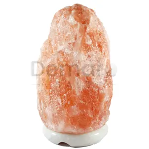 Ароматические розовые скалы, светло-каменные натуральные гималайские солевые лампы с мраморной основой 2-3 кг с вилкой для подарочных ламп, домашний декор, оригинальные PK