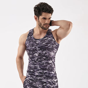 Débardeur de musculation pour hommes au prix de gros Style unique Vêtements de fitness surdimensionnés Gilet de gymnastique pour hommes à vendre - Product Image 5