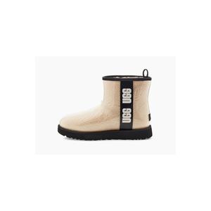 Stivali crema donna/ragazza 1113190 W classico chiaro Mini naturale/nero (naturale/nero)