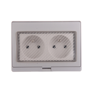 Outdoor IP55 1Gang French Waterproof Socket, 16A, Bathroom/<strong>garden</strong> Surface-mounted Wall Socket Panel with Back Box. - Product Image 3