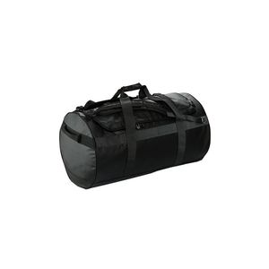 Sac de voyage fourre-tout en toile personnalisable vintage Garniture en cuir PU Fermeture à glissière à la mode pour hommes quantité minimale de commande bas Polyester brodé - Product Image 5