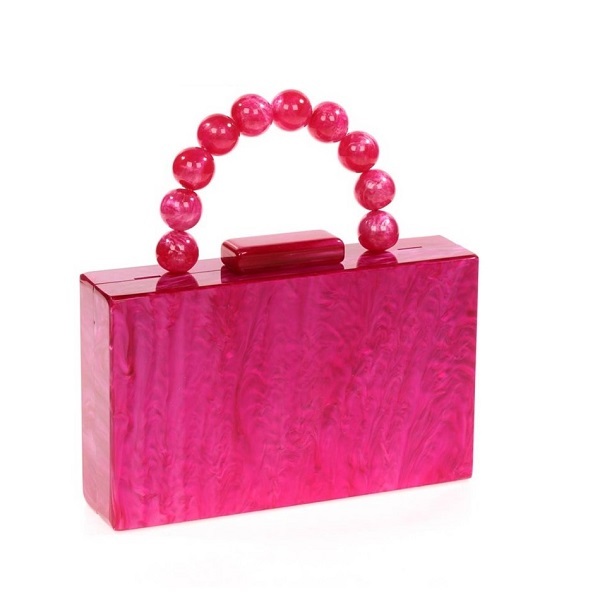 Resin Bag for Evening Wear Elegant
