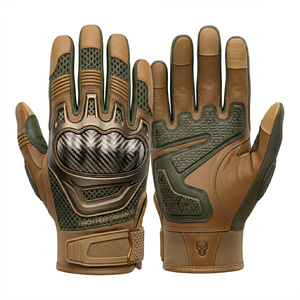 Gants de football américain personnalisés OEM/ODM avec logo, grip en silicone haute adhérence et spandex respirant - Product Image 2