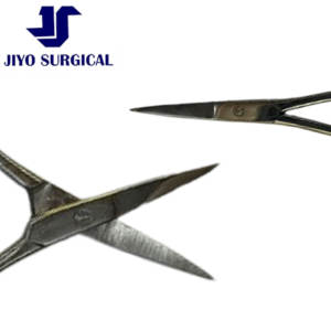 Tijeras de disección para estudiantes de 115 mm, tijeras de disección quirúrgicas afiladas y de punta roma de acero inoxidable, instrumento de laboratorio - Product Image 2