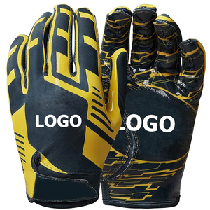 Personnalisez vos propres gants de receveur de football américain professionnels avec une prise en main complète des doigts, gants de football américain - Product Image 4