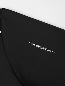 Nuevo chándal de moda, prendas de vestir, sudadera con capucha y cremallera con rayas laterales, ropa de gimnasio, ropa informal, chándal para hombres - Product Image 2