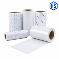 Rouleau de papier adhésif double face, revêtement en silicone souple