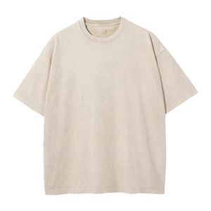 Nouvelle Arrivée 2026 – T-shirts Homme Oversize Style Hip Hop en Coton 100% de Haute Qualité, Tissu 250g Anti-Plis, T-shirt Vierge - Product Image 6
