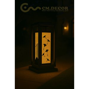 DNT.002.01 Luminaire de jardin LED Premium 30W alimenté par courant alternatif, couleur blanc chaud, corps en fer et aluminium, IP65 IP66 3000K pour aménagement paysager et parcs à thème - Product Image 1