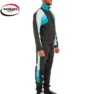 Terzo Sports Chándal cortavientos transpirable ligero ecológico informal para hombre de talla grande estampado cómodo - Product Image 2