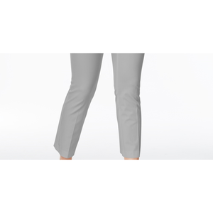 Pantaloni a sigaretta Alfani da donna, a vita alta, antipiega, traspiranti, stile ufficio, taglia XL, grigio - Product Image 3