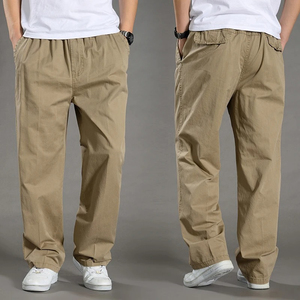 Pantalones Cargo ligeros transpirables de secado rápido para hombre, ropa de trabajo de algodón para verano, primavera y otoño, talla grande 6XL, joggers de escalada informales - Product Image 4