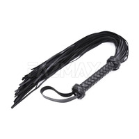 Fazmax Corporation Jouets coquins exotiques, Petites fouettes en cuir à pompons dispersés pour fétichisme masculin, fessées, bondage, fouet de dressage