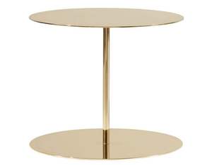 Support d'accent minimaliste rond en fil d'or fin pour une décoration intérieure contemporaine raffinée - Product Image 1