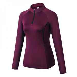 Nouveau haut de compression thermique coupe-vent OEM à manches longues, à séchage rapide, pour le fitness, le cyclisme et l'équitation - Product Image 5