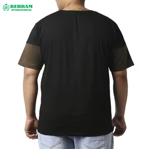 Camiseta Personalizada para Hombre, Corte Ajustado, Estilo Urbano, 100% Lana, 150 g/m², Tallas Grandes, Anti-Pilling, Transpirable - Product Image 6