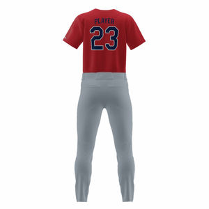 Vêtements de sport légers et personnalisés avec logo pour hommes, uniforme de baseball coupe régulière, taille plus pour l'entraînement disponible à la vente - Product Image 2
