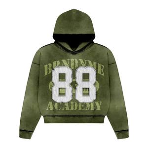 ชุดวอร์มผ้าฝ้ายโพลีเอสเตอร์แบบรูดซิปมีฮู้ดและกางเกงสองชิ้นผ้าคอตตอนผ้าโพลีเอสเตอร์สำหรับผู้ชายสั่งฤดูหนาวมีตัวเลือกขนาดพิเศษ - Product Image 4