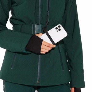 Waterproof Men's <b>Canvas</b> Bonded Thick Softshell Jacket Stand Collar Front Logo Hooded Casual Winter Design Customized Size 2026 - Product Image 4