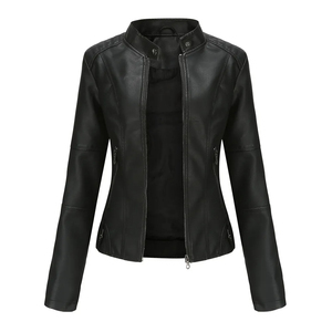 Veste respirante authentique de haute qualité pour femmes en cuir PU en laine véritable pour femmes, vestes de grande taille, veste de manteau d'hiver pour filles populaires. - Product Image 4