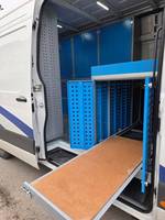 Système de rangement modulaire pour intérieur de voiture, structure démontable facilement assemblable, étagère pour fourgon OEM/ODM, ensemble droit-gauche