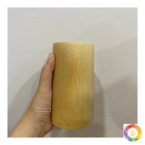 <b>Bamboo</b> Water Cup Handmade <b>Bamboo</b> Drinking <b>Mug</b> Wooden Tumbler for Water or Tea for Restaurant Hotel <b>Travel</b> Set Export Use - Product Image 5