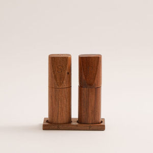 เครื่องปั่นเกลือและพริกไทยไม้สีน้ำตาลสไตล์ทันสมัยสำหรับร้านอาหารเชิงพาณิชย์บริการอาหารสมุนไพรและเครื่องมือพิเศษสำหรับบ้านในโรงแรม - Product Image 6