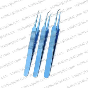 Pinzas quirúrgicas de titanio, instrumentos para transplantar cabello recubierto - Product Image 2