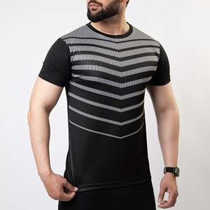 เสื้อยืดแฟชั่นสำหรับผู้ชายเสื้อยืดไมโครไฟเบอร์พิมพ์ซับลิเมชัน - Product Image 3