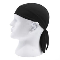 Bandana personnalisé avec logo, en satin, style estival, motifs ethniques géométriques et de dessins animés