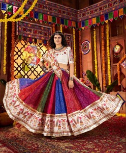 Collection Navratri Chaniya Choli Designer Garba Special Multi Color - Product Image 5