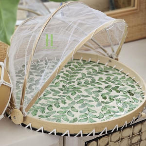 Wholesale Best Price Mother of Pearl <b>Round</b> <b>Placemats</b> For Decoration Tabletop And Restaurant Decor From Vietnam - Product Image 6