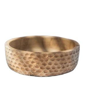 Lot de 3 ustensiles de cuisine ronds au design unique avec bol déchiqueté en métal manguier bois de haute qualité pour la décoration de la maison - Product Image 2