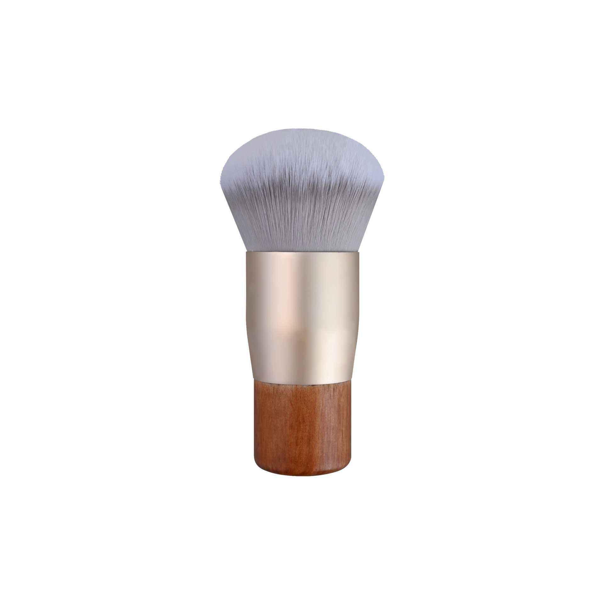 Mini Powder Brush (Redwood Base --color Hair)