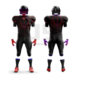 JAMEZ SPORTS Custom American <b>Football</b> Uniform Sublimated Jersey Pants Set Breathable Quick Dry Fabric Short Sleeve Team Training - Product Image 1